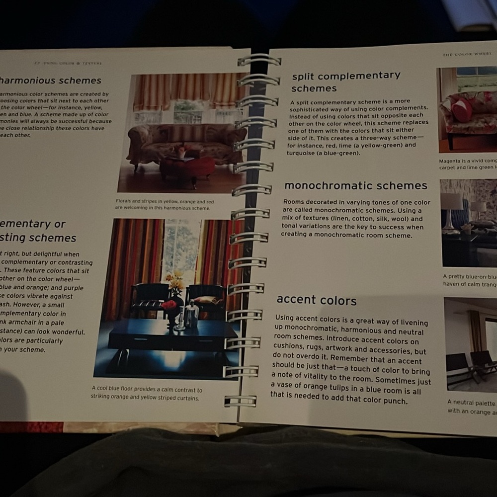 NWOT Color & Texture Decorator book - Picture 7 of 16